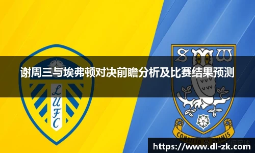 谢周三与埃弗顿对决前瞻分析及比赛结果预测